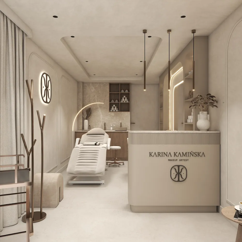 Studio makijażu Karina Kamińska — recepcja, Nieborowice pod Gliwicami